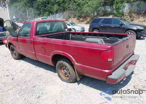 1998 GMC Sonoma Sl из США, поврежденный, VIN 1GTCS14X6WK516879